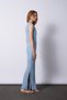 Women's Knitwear Dress Baby Blue - 2