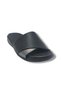 Medically 413-26 Skin Wide Band Anatomical Women's Slippers Black-Platinum