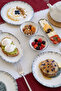 Foam 16 Piece Porcelain Breakfast Set for 6 People - 4