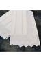 Baby Girl Knitted Blanket 100X100 - 100% Natural Cotton Washed Fabric - Lilac - 4