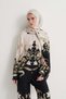 Eli Floral Trouser Suit Black - 4