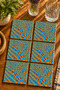 Modern Set of 6 Coasters - Uv Printing Mdf - 10X10 cm