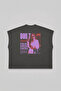 Built from Pain Printed Oversize Worker Boxy Fit Sleeveless Crew Neck T-Shirt - 2