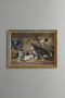 Kittens and Mother Cat - Vintage Patterned Painting - Fine Model