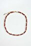 Red Jasper Natural Stone Necklace |   Strength and Resilience |   Pure Collection | - 2
