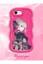 iPhone Se 2022 Compatible Case Camera Protector Red Silicone Couple Phone Case Girl Pattern - 2