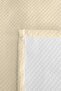 Cream Minimal Single Pique Set - Quilted Geometric Ecru Seasonal Bedspread 160X220 cm - 7