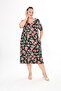 Women's Large Size Licra Dress - 7