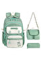 Licensed Logo Patterned Waterproof Twill Fabric Set of 3 Primary School Bags - 2