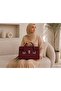 BAGCO Women's Leather Handbag with Matching Wallet | Large Office Work Bag | Rectangular Top Handle Handbag | 37 × 23 × 11 cm - 2