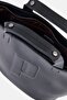 Women Brand Logo Mini Shopper Bag, Black - 2