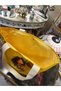 Duck Linen Cotton Fabric Figured Yellow Snap Fastener Picnic Bag Beach Bag Baby Bag Daily Bag - 3