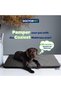 Gelato Series Crate Mattress Medium - 53x76x6cm - Black - Soft Washable Fabric, Cooling Effect, Eco-Friendly Fill, Non-Slip Base - Ideal for Cats & Medium Dogs - 2
