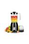 2-in-1 Electric Juicer Blender 1500W, 1.5L Large Capacity Smoothie Mixer with Grinding Cup, Black - 2
