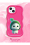 iPhone 15 Compatible Case Camera Protector Red Silicone Couple Phone Case Cute Pattern - 2
