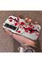 Realme C65 4g Compatible Silicone Edge Hard Back Case Couple Phone Case with Floral Pattern - 2