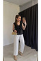 Women's V-Neck Ruffled Flounce Stylish Transparent Blouse