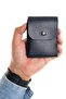 Men's Black Viral Model High-Capacity Portfolio Wallet and Card Holder
