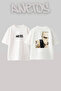 Eminem Rapper_1 Design Printed Oversize White T-Shirt
