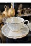 Acar Plus Luna Sedefli̇ Luxury Porcelain Coffee Cup Set 90 ml - 8