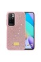 Xiaomi Redmi 10 2022 Case with Silicone Edges and Shiny Lux Diamond Cover