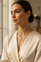 Multicolor Heart Stone Long Chain Necklace - Stylish and Modern Design - 7