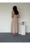 A-Line Sleeveless Midi Modal Dress - 6