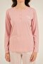 Women's Always Smile Pink Long Sleeve Pajama Set Ar3754-S-V1 - 3