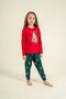 Mother Daughter Wish You All the Best Red Long Sleeve Pajama Set Rp3918-A-V1 - 4