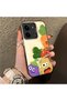 Redmi 15C 5g Compatible Silicone Edge Hard Back Case Couple Phone Case with Cartoon Pattern - 3