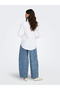 Jdy Women's Shirt with Long Back and Classic Collar White - 15149877 - 4