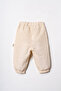 Organic Muslin Fabric Baby Pants with Elastic Cuffs and Waist, Without Booties - 5