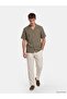 Lcw Vision Khaki Regular Fit Men's Textured Shirt - 2