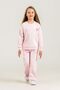 Girl's Printed Pink Long Sleeve Tracksuit Set Us2707-C-V1 - 7