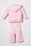 Embroidered Baby Girl Pink Long Sleeve Pajama Set Usb3246-C-V2 - 4