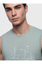Rmz Gi̇yi̇m Farkiyla Zero Roba Collar Printed Men's Sleeveless T-Shirt - 4
