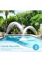 K-210 Swimming Pool Waterfall Fountain Kit Water Spay Pools Spa Decorations Easy Install Swimming Po - 2