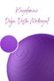 Pilates Ball Balance Sports Yoga Aerobics Gymnastics Plates Fitness Ball 65 cm Purple Sports Bottle 800 ml B - 6
