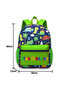 - Jungle Print School Bag - Green - 7