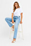 Noor Sky Denim Pants - 4