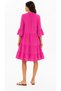 Pasitona Women's Muslin Fabric Buttoned Layered Dress with Flounce Detail – Standard Size - 2