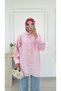 Molly Nelly Women's Gathered Sleeve Lined Voile Shirt - 2
