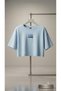 Loving Embroidered Crew Neck Loose Fit Crop T-Shirt