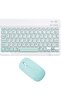 Ultra-Slim Bluetooth Keyboard and Mouse Combo Rechargeable Portable Wireless Keyboard Mouse