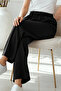 Modal Elastic Waist Trousers S2382 Black - 2