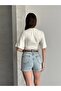 Waist-Tied Viscose Blouse - 4