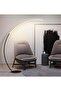 Modern Arc Floor Lamp, Intelligent Remote Control with Adjustable Color Temperature, Brightness - 6