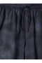 Nevavm Men's Knee Length Patterned Swim Shorts with Difference in Length - 3