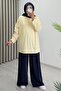 İkoll Text Printed Summer Premium Quality Oversize Tunic (Sizes 38-46) - 3