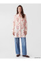 Nevavm Women's Floral Collar Shirt Tunic with a Difference - 2